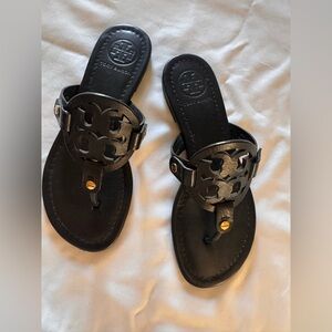 Tory Burch Black Cutout Sandals